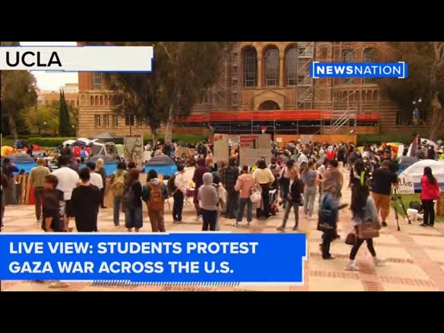 Live: Gaza war protests break out on college campuses across the U.S.