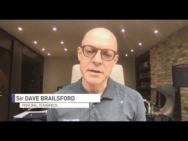 Sir Dave Brailsford and TEAM INEOS deliver free hand sanitiser to NHS Hospitals
