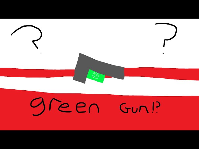 I got a green team gun | rec room paint ball