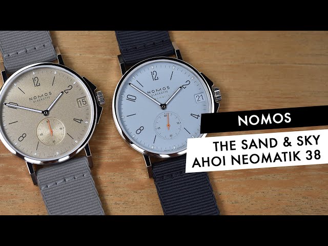REVIEW: The Cool New Nomos Ahoi Neomatik 38 Date Sand & Sky
