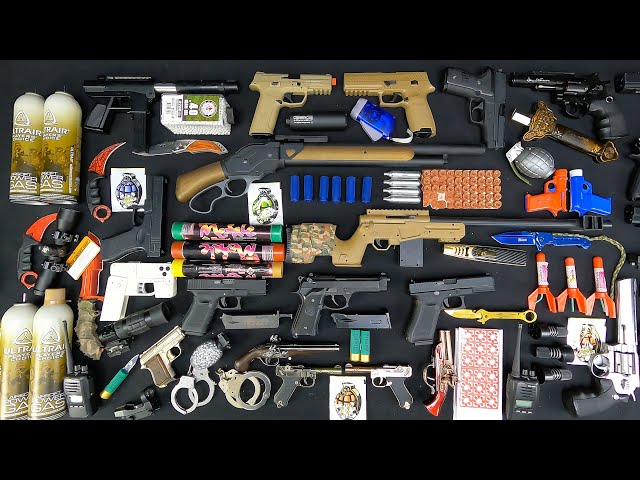 Fire Breathing Weapons, Airsoft Guns, Shotgun, Sniper, CZ 75 P-07 Duty, Dan Wesson 4, Glock 17 Guns