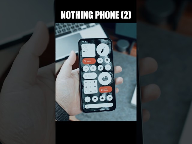 Nothing Phone(2) Unboxing - #shorts​⁠ #nothingphone2 @NothingTechnology