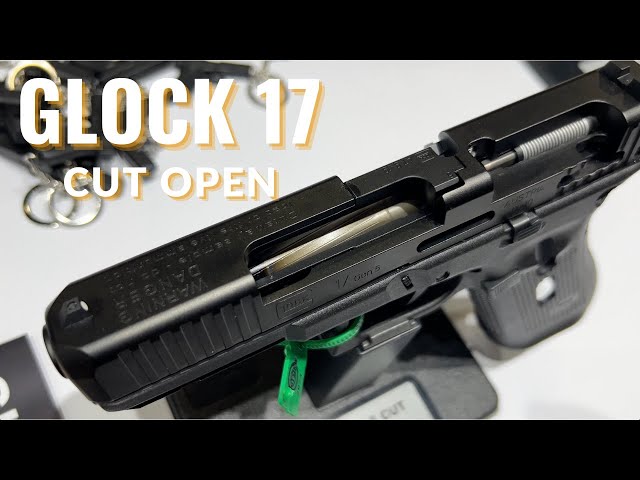 SHOT Show 2024 See-Through Glock 17: A Rare Peek Inside | Inner Workings Exposed #guns #glock