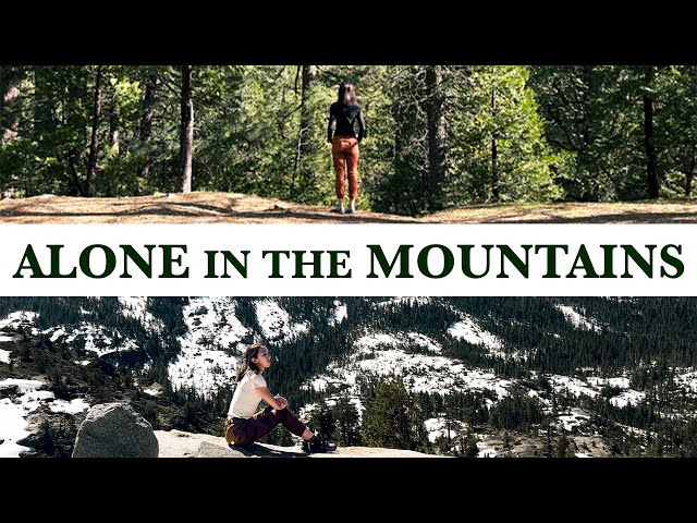 1 Night Injured & Alone in the Mountains | Solo Car Camping