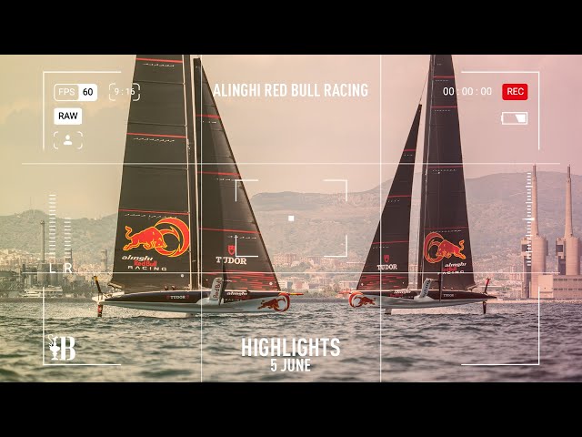 Alinghi Red Bull Racing AC40 Day 31 Summary