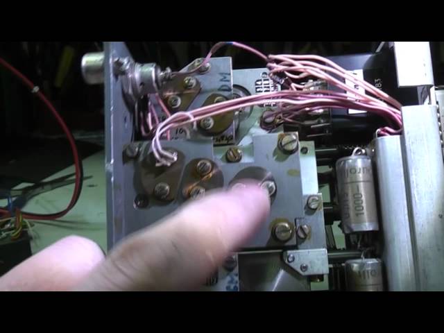 Antique Decca navigation control panel teardown