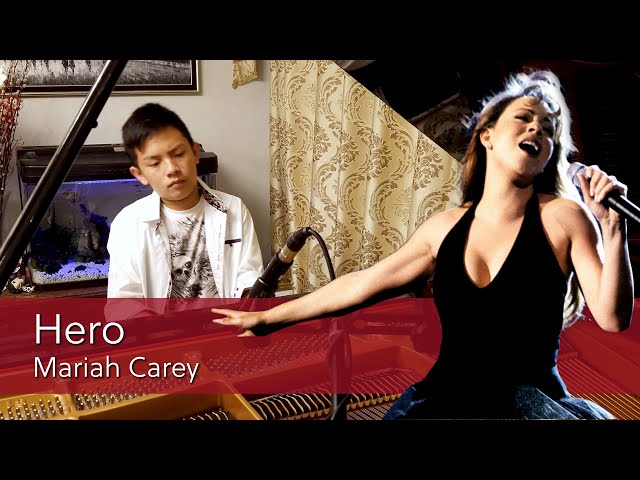 Mariah Carey Hero Piano Cover | Cole Lam 13 Years Old