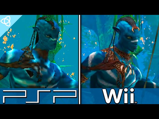 James Cameron's Avatar: The Game - Wii vs. PSP | Side by Side