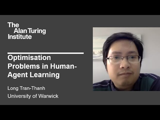 Optimisation Problems in Human-Agent Learning - Long Tran-Thanh