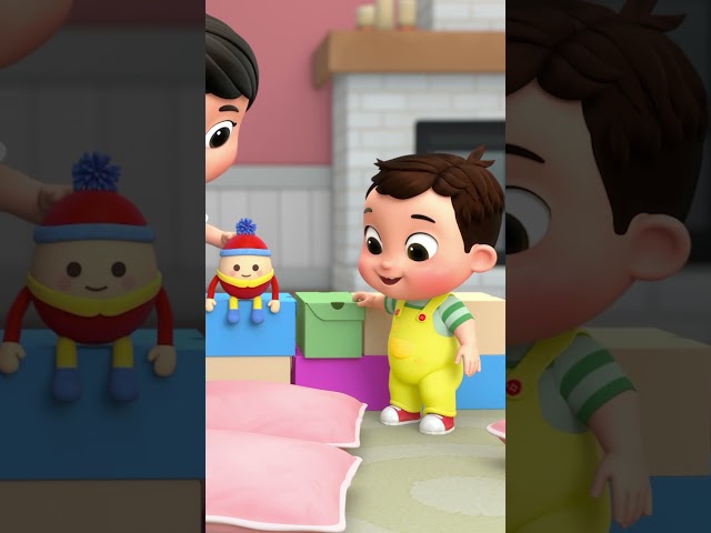 HUMPTY DUMPTY🥚 - Little Baby Bum | Kids Cartoons & Nursery Rhymes | Moonbug Kids #shorts