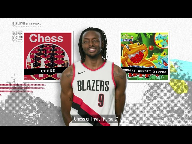 Would You Rather with Jerami Grant | Board Games | Portland Trail Blazers