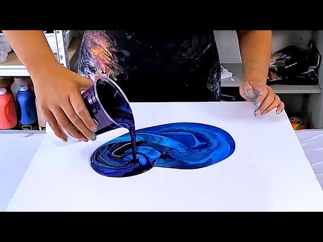 My FAVORITE Acrylic Pouring Techniques Using Just Paint and Water!