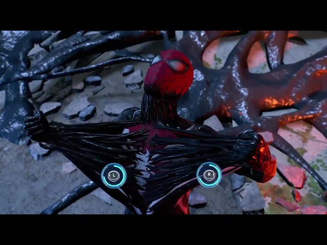 Miles helps Peter to get rid of Venom Suite - Marvel's Spider-Man 2 Gameplay PS5