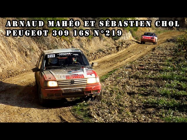Rallye Terre de Vaucluse 2023 - Peugeot 309 16S N°219 - Arnaud MAHÉO et Sébastien CHOL