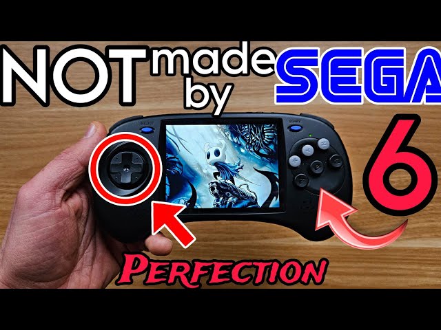 Sega's Unreleased Handheld with the MOST Perfect DPAD + 6 Face Buttons | Any Good? | Anbernic RG ARC