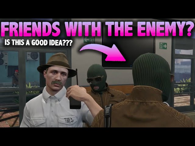 Making FRIENDS With The ENEMY In GTA RP