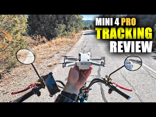 DJI Mini 4 Pro Auto & Bike Active Track Test Review - UNEXPECTED!