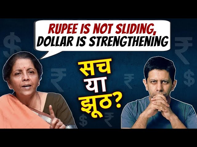Nirmala Sitaraman is Right about the Rupee…(& wrong) | Akash Banerjee