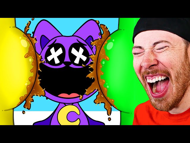 FUNNY Smiling Critters Among Us Animations (Poppy Playtime Chapter 3)