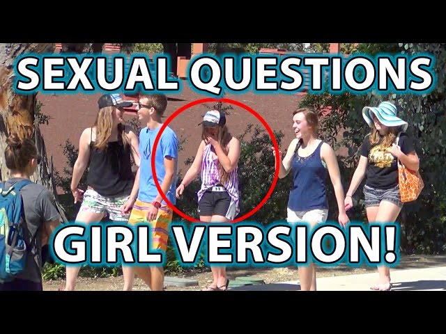 Asking iPhone Sexual Questions in Public! (GIRL VERSION!)