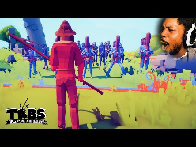 I'M GETTING TOO HYPE PLAYING THIS | TABS: Totally Accurate Battle Simulator #2
