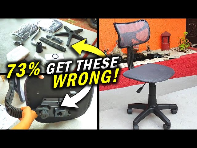 Master the Art of Assembling Ergonomic Computer Chairs | The Ultimate Guide