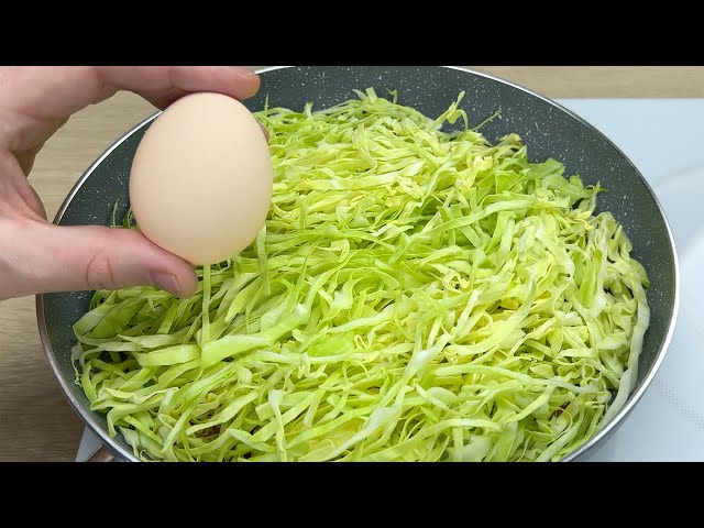 Few people cook cabbage like this! ! Now you will make this cabbage recipe every day! !