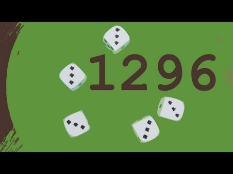1,296 and Yahtzee - Numberphile