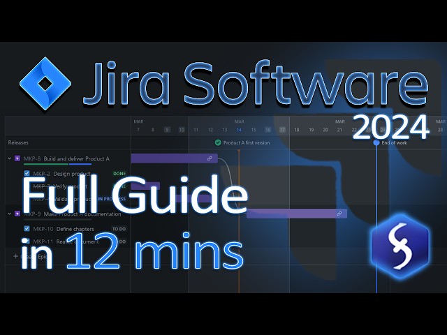 Jira  - Tutorial for Beginners in 12 MINUTES !  [ FULL GUIDE 2024 ]