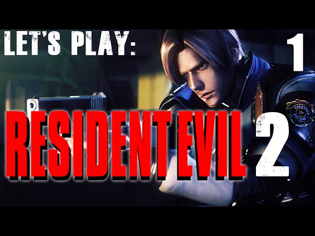 Let's Play Resident Evil 2 - Part 1 - Gameplay / Walkthrough - PS1