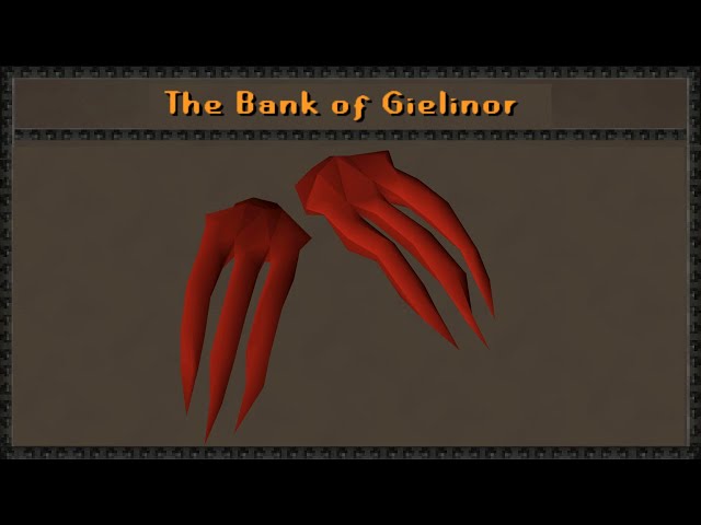 All I have is Dragon Claws