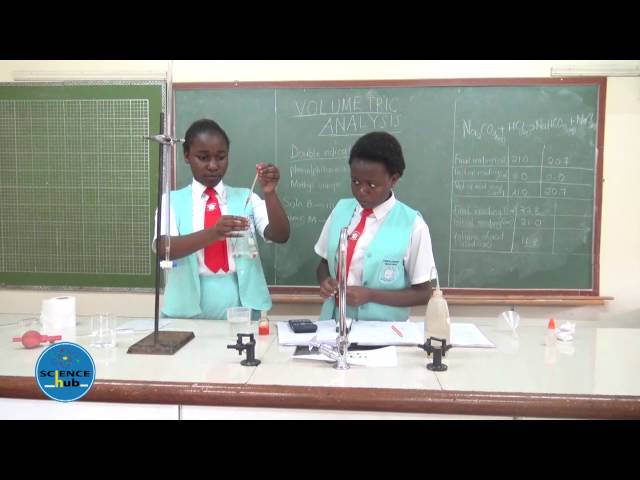 SCIENCE HUB Loreto Convent Valley Road Chemistry Form 3 Lesson 6 Double Indicator Titration KCSE