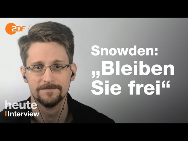 Exklusivinterview: Snowden warnt vor Massenüberwachung