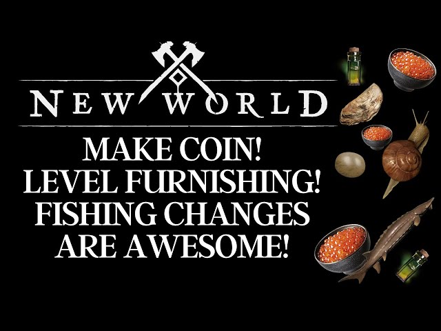 New World Target Fishing Is Awesome Now! Amazing Changes That Make So Much Coin!