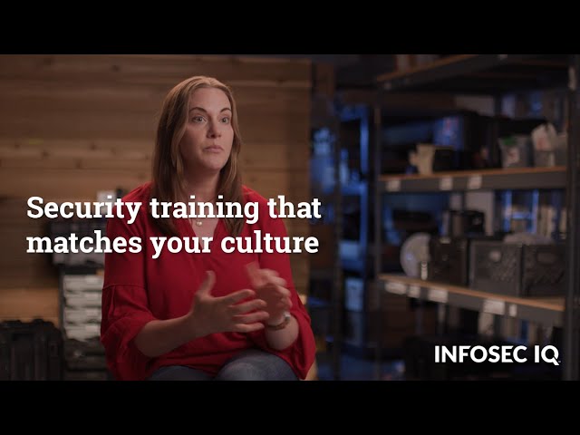 Security awareness training isn't one size fits all | Infosec IQ