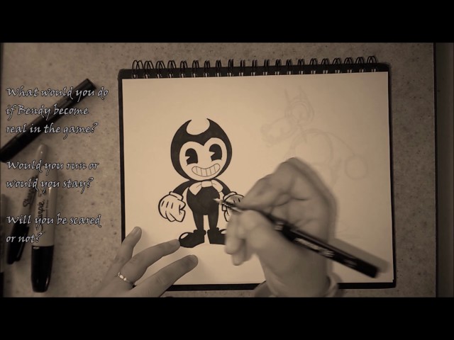How to draw Bendy and Boris (general audiences)