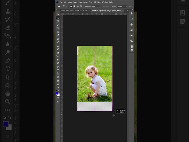 Extend Background with Content Aware in Photoshop (1 Minute Trick ) #shorts #photoshop