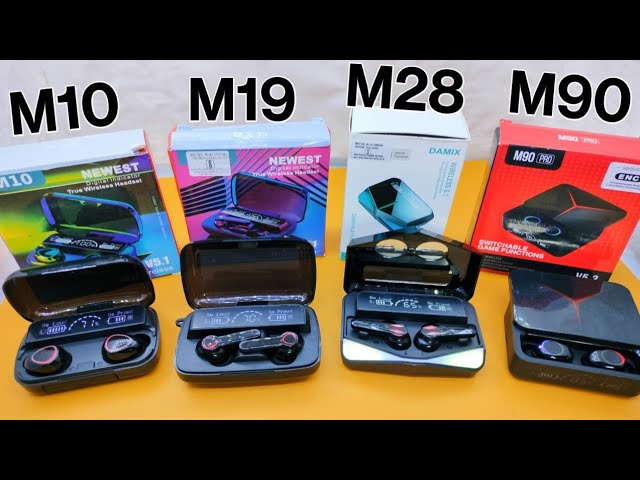 M10, M19, M28, M90 Earbuds में से सबसे बेहतर कौन?🤔