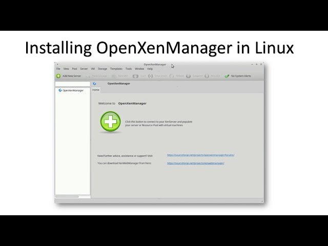 OpenXenManager - Xenserver manager for linux