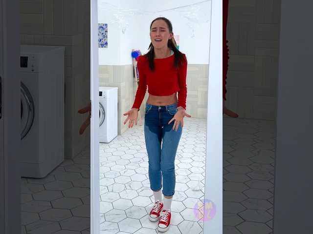 She pranked her friend in the toilet! Twice! 🤣