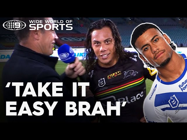 Luai's hilarious reaction to Crichton match-up | Wide World of Sports