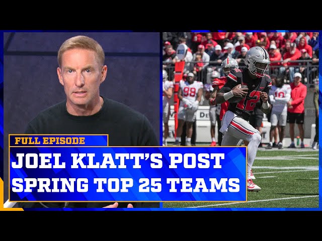 Klatt’s Post-Spring Top 25 for the 2024 Season