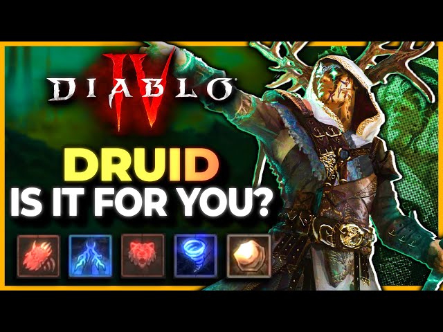 Druid in Diablo 4: FIRST Inside Look | (Skills Showcase, Legendary Aspects, Gameplay)