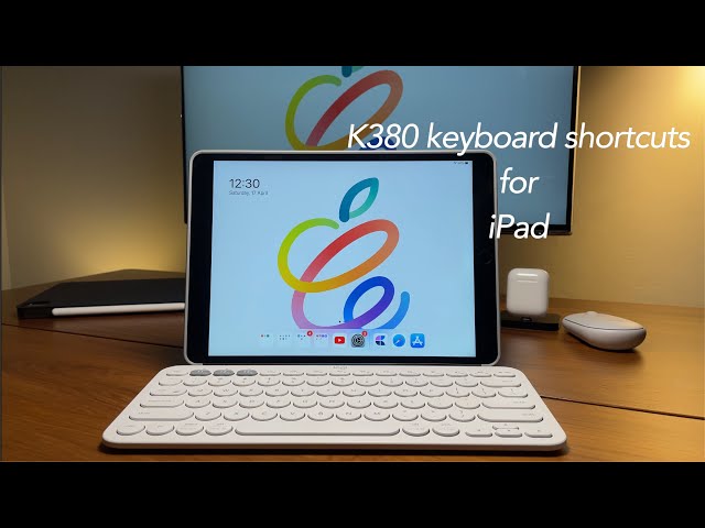 Logitech K380 keyboard shortcuts for iPad