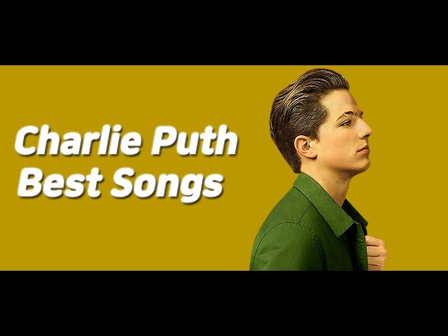 [𝐏𝐥𝐚𝐲𝐥𝐢𝐬𝐭] 내한 공연 준비 해야지? 찰리푸스 노래 모음 명곡 가사｜Charlie Puth best songs playlist