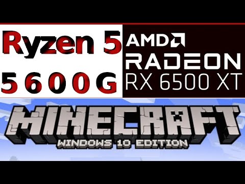 Ryzen 5 5600G -- RX 6500 XT