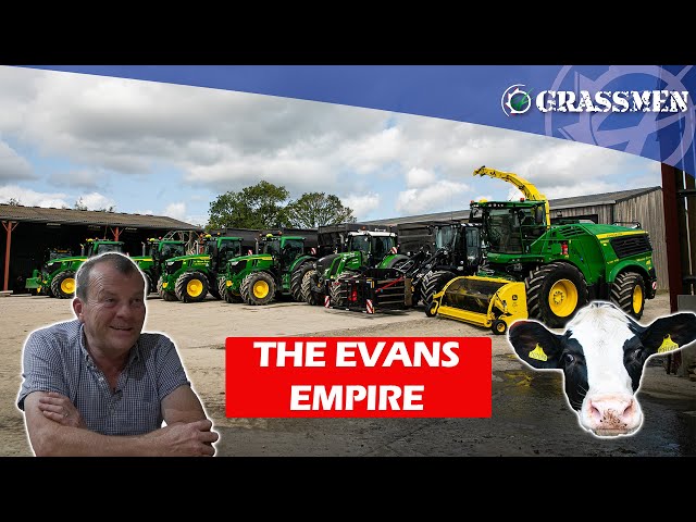 1400 Cows 4 Harvesters and a Building Contractor  Martin Evans Group LTD