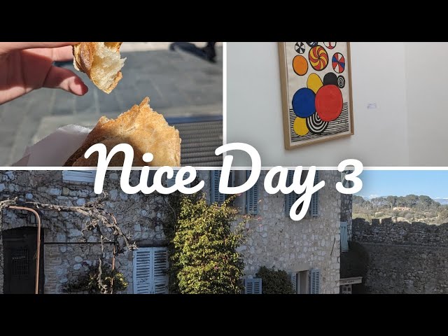 NICE DAY 3 | Interviewing locals and art museums