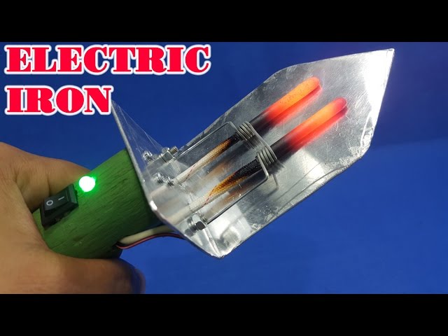 How to make 12v Electric Iron at home