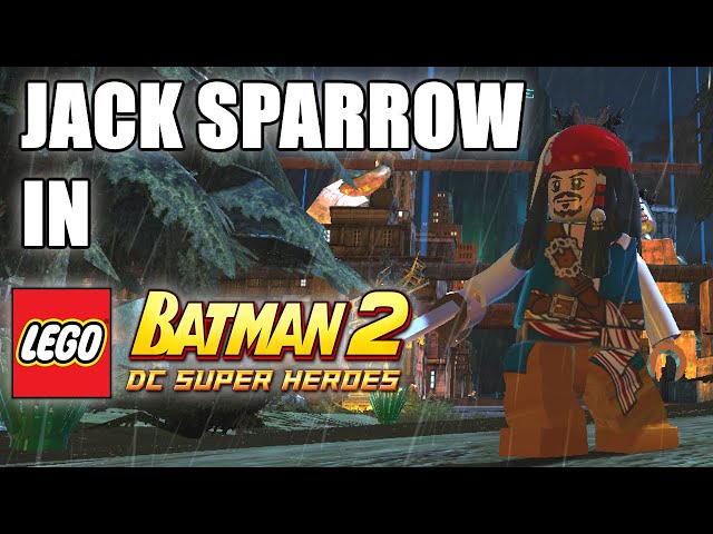 Jack Sparrow Ported to LEGO Batman 2